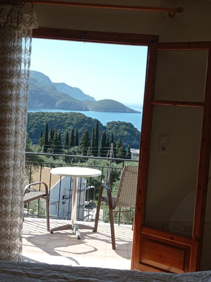 Litheri-Studios&Apartment Paleokastritsa Exteriör bild